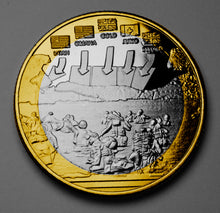 Load image into Gallery viewer, D-Day Landings 80th Anniversary - Dual Metal Silver & 24ct Gold
