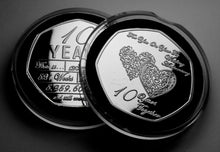 Load image into Gallery viewer, On Your 10th Wedding Anniversary (Days, Hours, Minutes etc) - Silver
