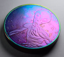 Load image into Gallery viewer, .999 Titanium Round - 1 Troy Ounce (31.1g) - AREA 51, ALIEN -IRIDESCENT