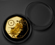 Load image into Gallery viewer, Voyager 1 Space Probe - 24ct Gold