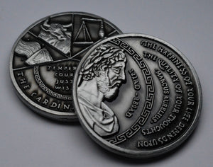 Marcus Aurelius, Stoic - Antique Silver