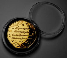 Load image into Gallery viewer, 50th Wedding Anniversary - 24ct Gold