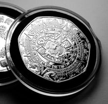 Load image into Gallery viewer, Aztec/Mayan Calendar - Silver