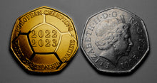 Load image into Gallery viewer, Women's Football LIONESSES Dual Date 2022 2023 - 24ct Gold in Presentation Case