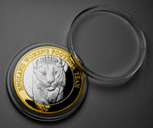 Load image into Gallery viewer, England Womens Football - Dual Metal Silver & 24ct Gold