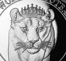 Load image into Gallery viewer, Women's Football LIONESSES Dual Date 2022 2023 - Silver in Presentation Case