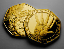 Load image into Gallery viewer, Palmistry, Embrace Your Destiny - 24ct Gold