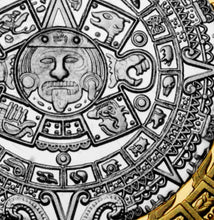 Load image into Gallery viewer, Aztec/Mayan Calendar - Dual Metal