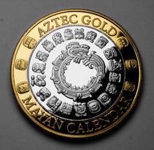 Load image into Gallery viewer, Aztec/Mayan Calendar - Dual Metal