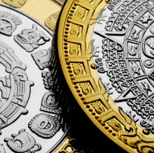 Load image into Gallery viewer, Aztec/Mayan Calendar - Dual Metal