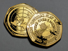 Load image into Gallery viewer, Official Flat Earther - 24ct Gold