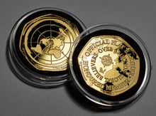 Load image into Gallery viewer, Official Flat Earther - 24ct Gold