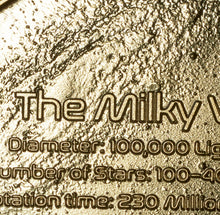 Load image into Gallery viewer, The Milky Way Galaxy - 24ct Gold