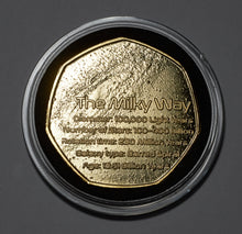Load image into Gallery viewer, The Milky Way Galaxy - 24ct Gold
