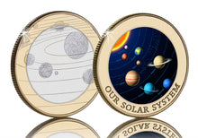 Load image into Gallery viewer, Our Solar System - Dual Metal with Colour