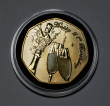 Load image into Gallery viewer, 21st Birthday 'Champagne Sparkles' - 24ct Gold