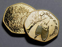 Load image into Gallery viewer, 21st Birthday 'Champagne Sparkles' - 24ct Gold