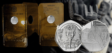 Load image into Gallery viewer, ANUBIS - Tomb of Tutankhamun Silver Commemorative - Limited Edition of 999