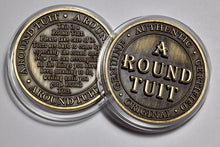 Load image into Gallery viewer, 'A Round Tuit' - Antique Gold