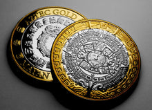 Load image into Gallery viewer, Aztec/Mayan Calendar - Dual Metal