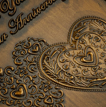 Load image into Gallery viewer, On Our Anniversary Medal - Antique Gold