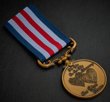 Load image into Gallery viewer, On Our First Anniversary Medal - Antique Gold