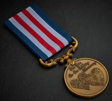 Load image into Gallery viewer, On Our Wedding Anniversary Medal - Antique Gold