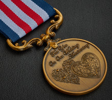 Load image into Gallery viewer, On Our Wedding Anniversary Medal - Antique Gold