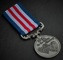 Load image into Gallery viewer, On Our Wedding Anniversary Medal - Antique Silver