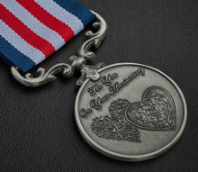 Load image into Gallery viewer, On Your Anniversary Medal - Antique Silver