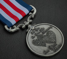 Load image into Gallery viewer, On Your First Anniversary Medal - Antique Silver