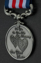 Load image into Gallery viewer, On Your First Anniversary Medal - Antique Silver