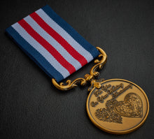 Load image into Gallery viewer, On Your Wedding Anniversary Medal - Antique Gold