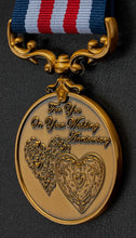 Load image into Gallery viewer, On Your Wedding Anniversary Medal - Antique Gold