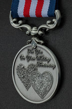 Load image into Gallery viewer, On Your Wedding Anniversary Medal - Antique Silver