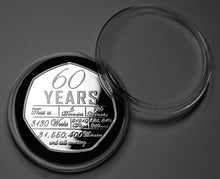 Load image into Gallery viewer, On Your 60th Wedding Anniversary - Silver with Diamante