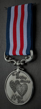 Load image into Gallery viewer, On Our 10th (Tin) Wedding Anniversary Medal - Antique Silver