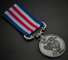 Load image into Gallery viewer, On Our 10th (Titanium) Wedding Anniversary Medal - Antique Silver