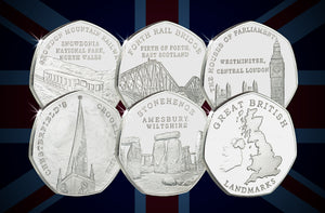 Full Set of Great British Landmarks (Fine Silver)
