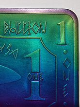 Load image into Gallery viewer, 1 Troy Ounce (32g) Iridescent Titanium Bullion Bar. AREA 51. Alien???. Extremely Rare!!