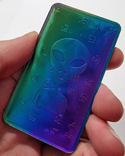 Load image into Gallery viewer, 1 Troy Ounce (32g) Iridescent Titanium Bullion Bar. AREA 51. Alien???. Extremely Rare!!