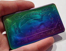 Load image into Gallery viewer, 1 Troy Ounce (32g) Iridescent Titanium Bullion Bar. AREA 51. Alien???. Extremely Rare!!