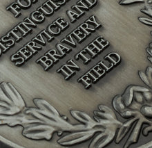 Load image into Gallery viewer, On Our 20th Porcelain Wedding Anniversary Medal - Antique Silver