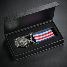 Load image into Gallery viewer, On Your 25th Silver Wedding Anniversary Medal in Case - Polished .999 Silver