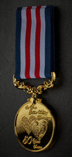 Load image into Gallery viewer, On Your 50th Golden Wedding Anniversary Medal in Case - Polished 24ct Gold