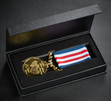 Load image into Gallery viewer, On Your 50th Golden Wedding Anniversary Medal in Case - Polished 24ct Gold