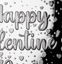Load image into Gallery viewer, Happy Valentines Day 'I Love You' - Silver with Red Diamante Gemstone