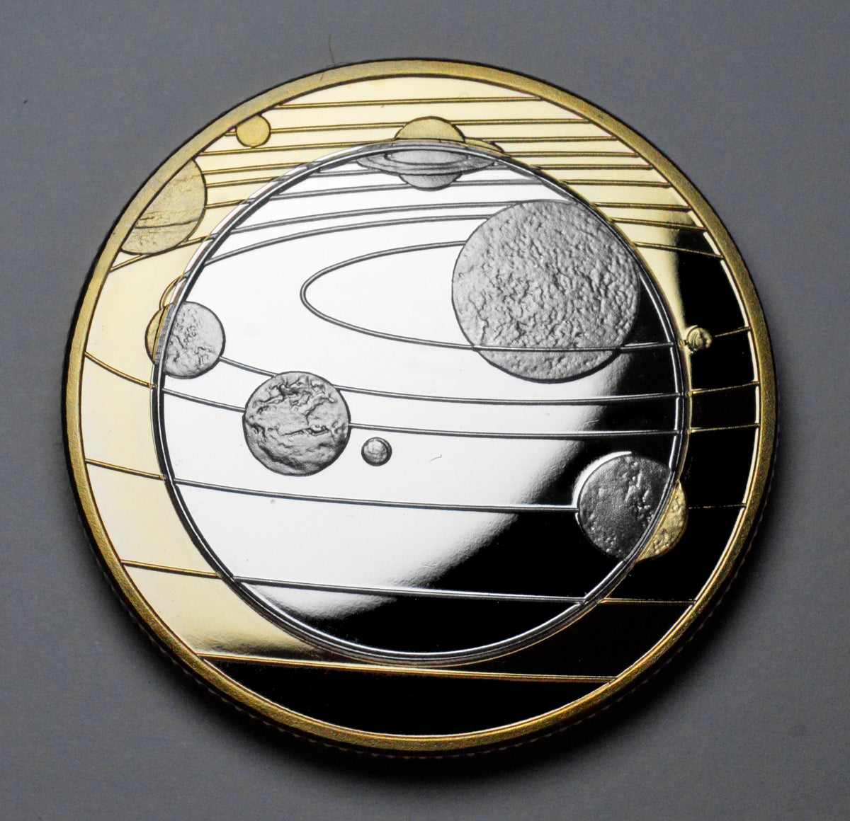 Our Solar System - Dual Metal – The Commemorative Coin Company