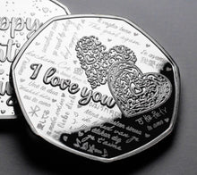 Load image into Gallery viewer, Happy Valentines Day 'I Love You' - Silver