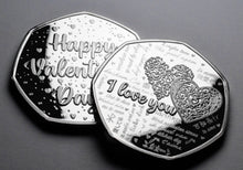Load image into Gallery viewer, Happy Valentines Day 'I Love You' - Silver